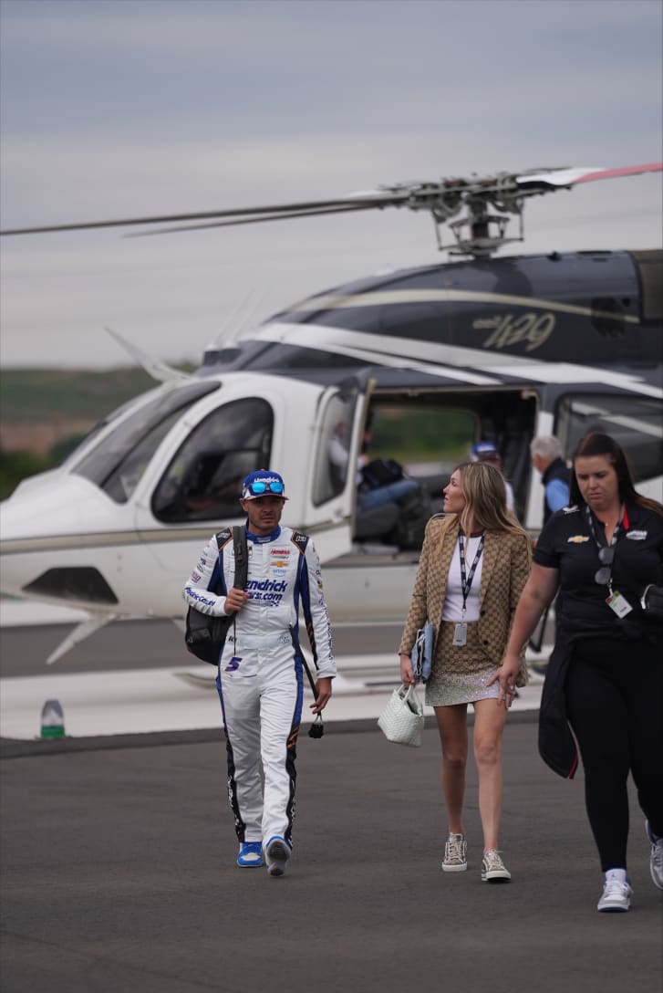 Race recap: William Byron holds finishes second in NASCAR Cup